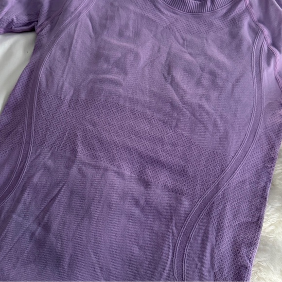Purple Long Sleeve Athletic Dry-Fit Top - Picture 2 of 4
